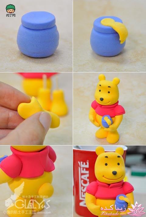 آموزش عروسک سازی،عروسکـــهای خمیــــــری